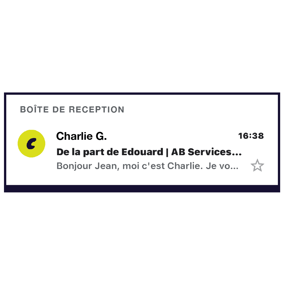 mail Charlie invitation